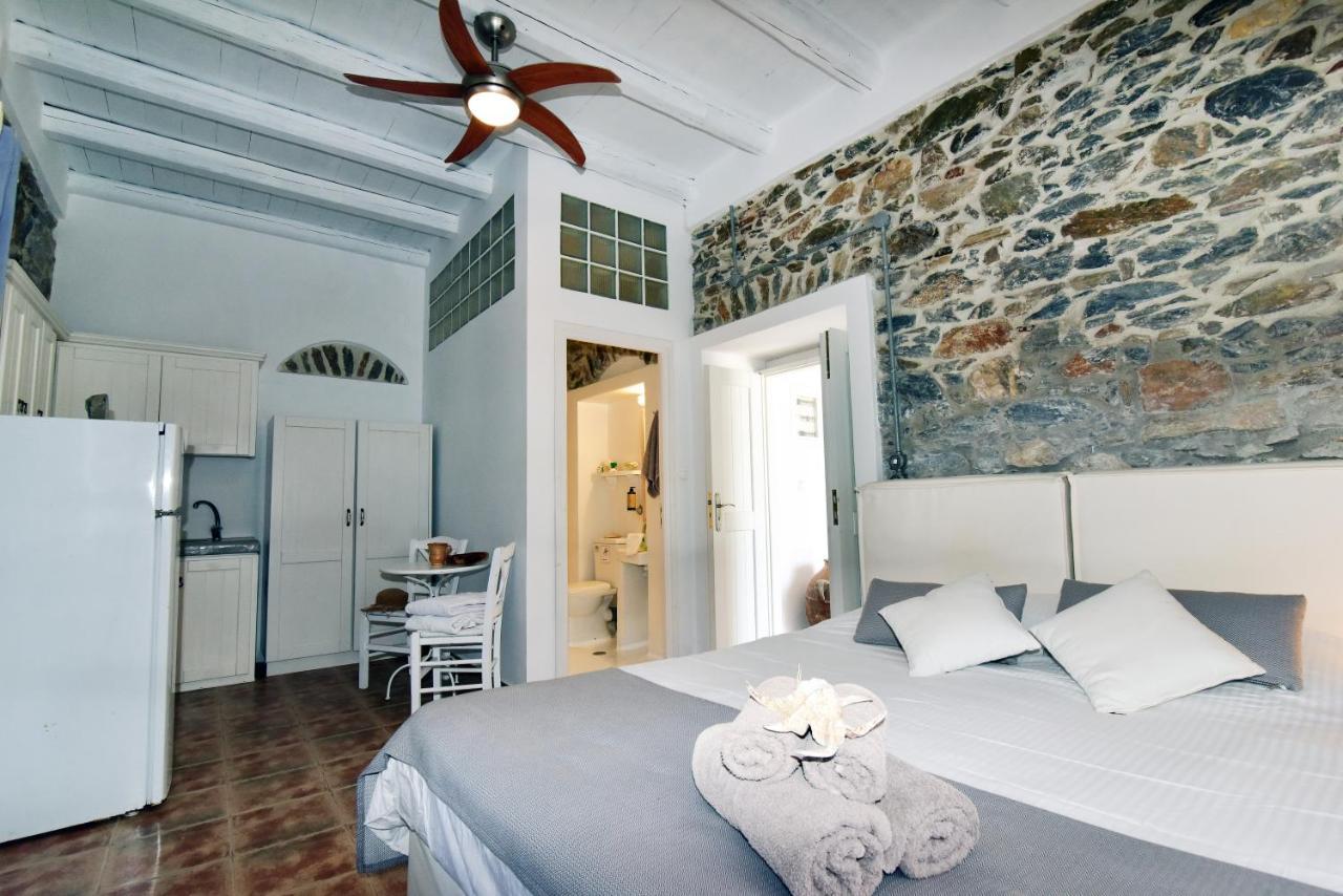 Thomas Villas On The Beach Katápola Extérieur photo