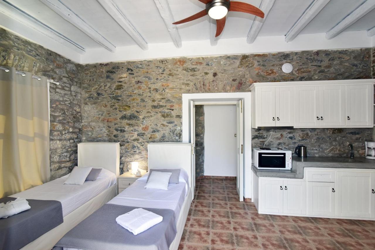 Thomas Villas On The Beach Katápola Extérieur photo