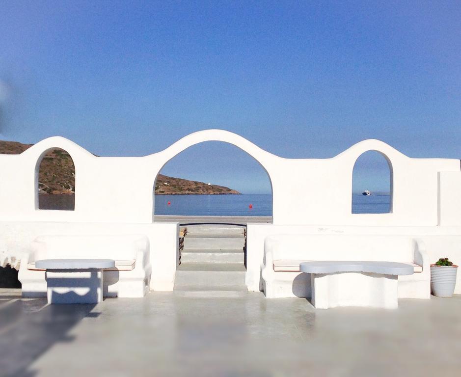 Thomas Villas On The Beach Katápola Extérieur photo
