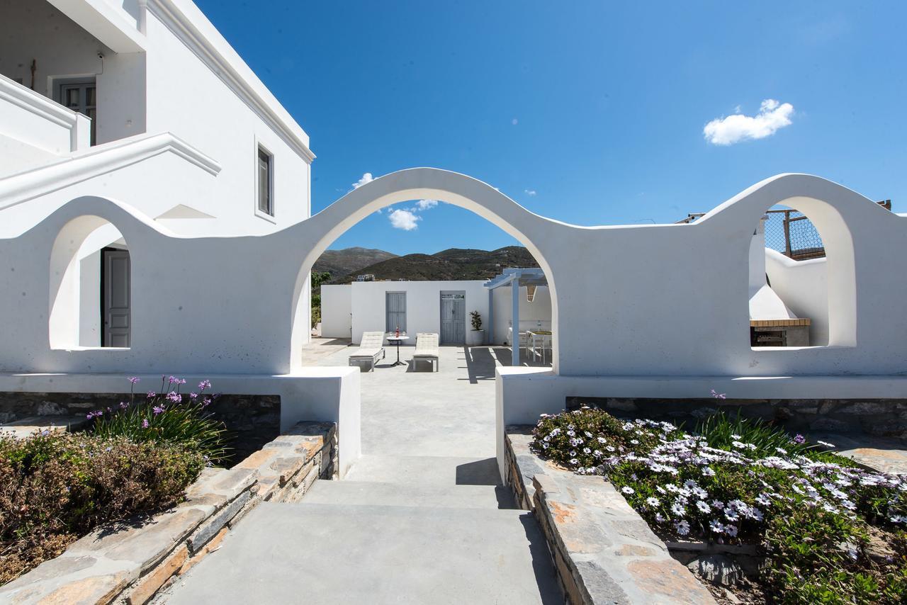 Thomas Villas On The Beach Katápola Extérieur photo