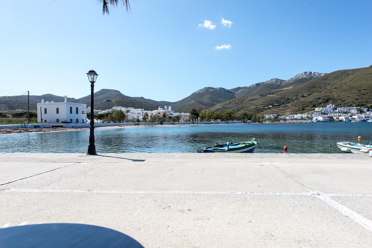 Thomas Villas On The Beach Katápola Extérieur photo